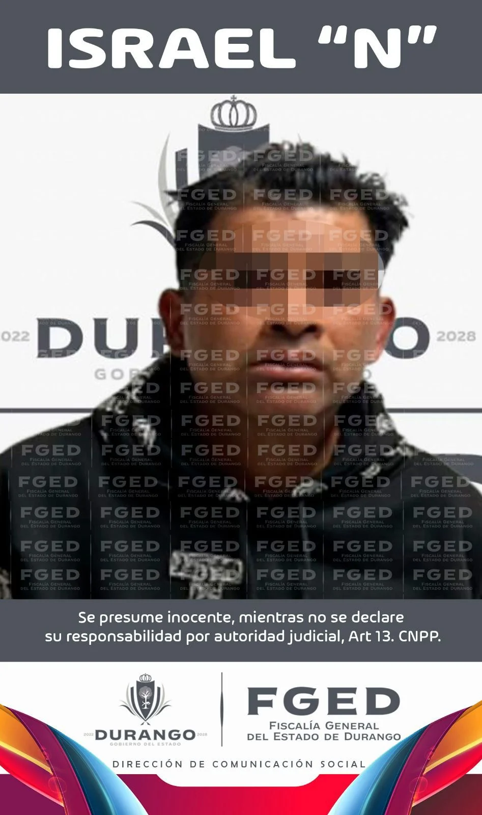 Fiscalía de Durango logra vinculación a proceso por homicidio calificado tras muerte por traumatismo craneoencefálico en Lerdo.