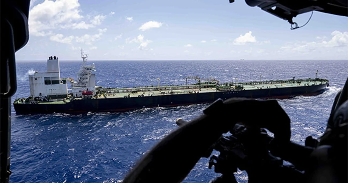 EU intercepta en el océano Índico tercer petrolero por incumplir bloqueo a Venezuela de Trump