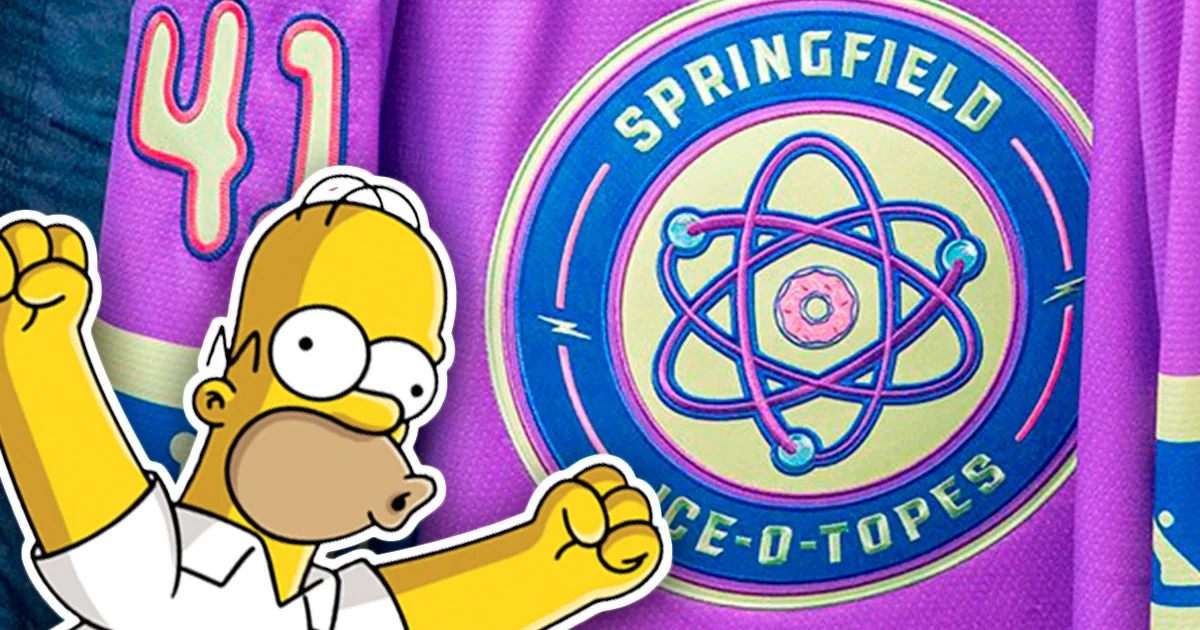 Springfield Thunderbirds celebran a la familia amarilla más querida de la televisión con un uniforme especial