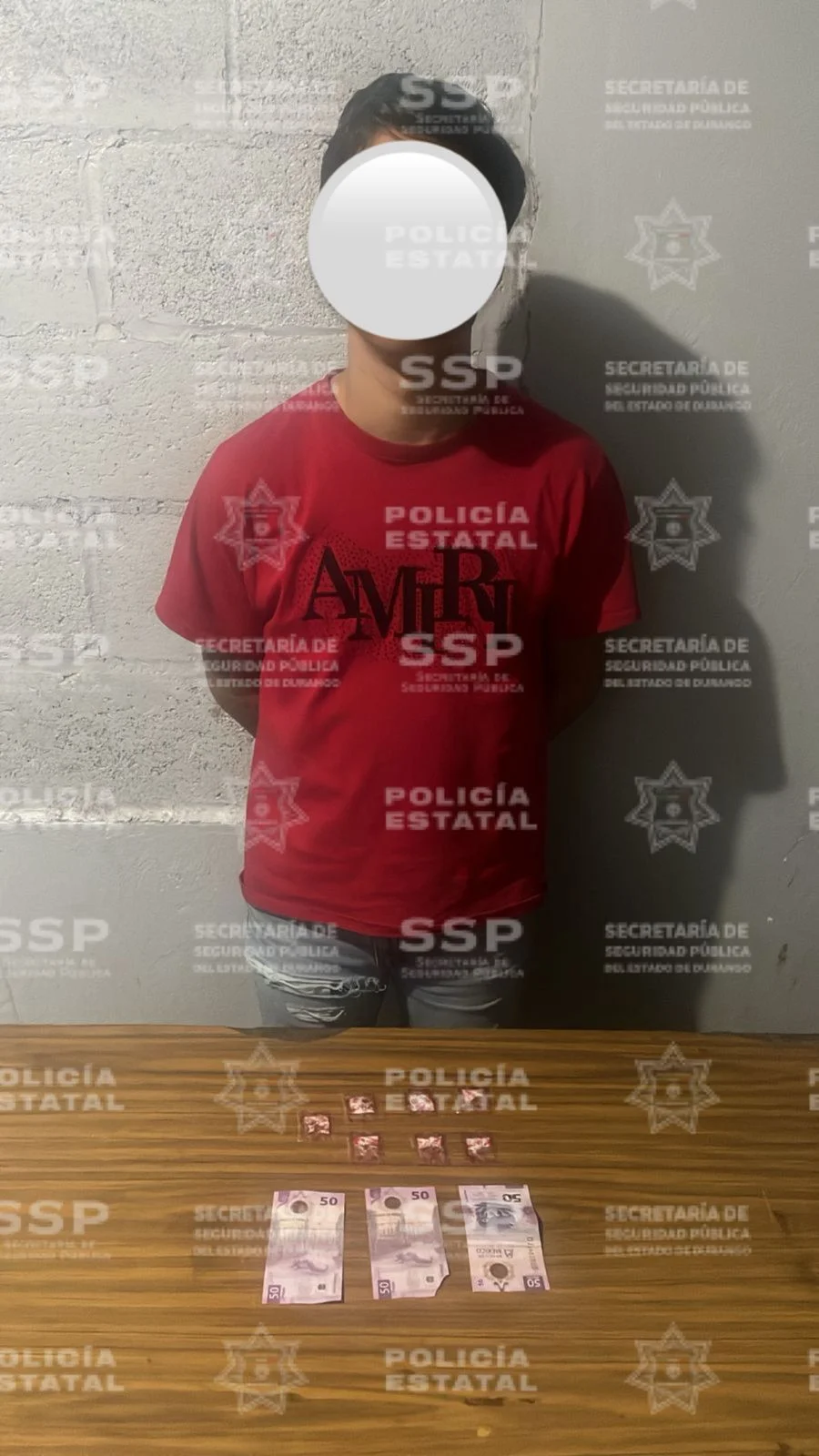 Detienen a tres hombres por posesión de narcóticos en Gómez Palacio