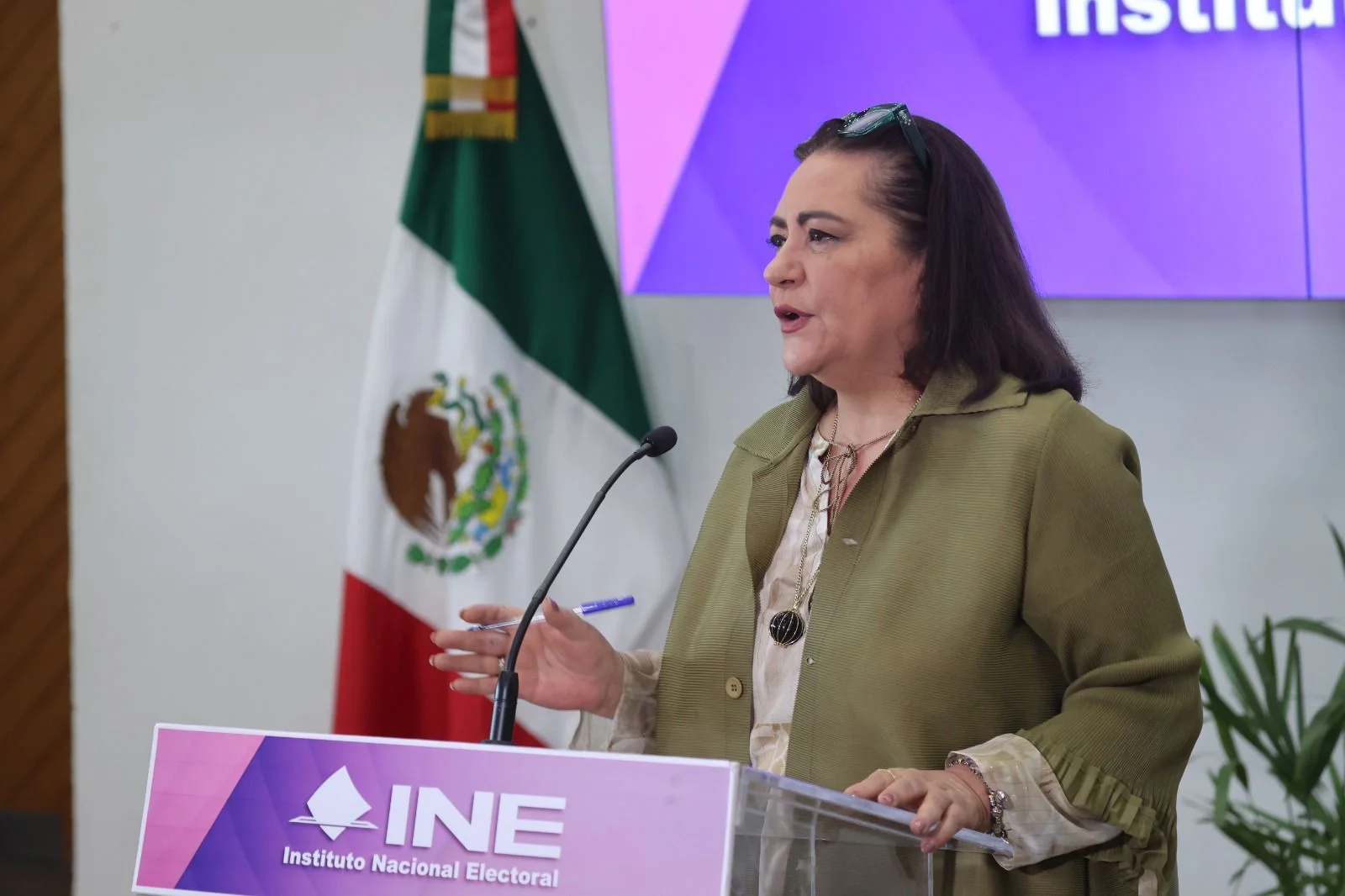 INE aportará documentos técnicos para defender su estructura operativa: Guadalupe Taddei