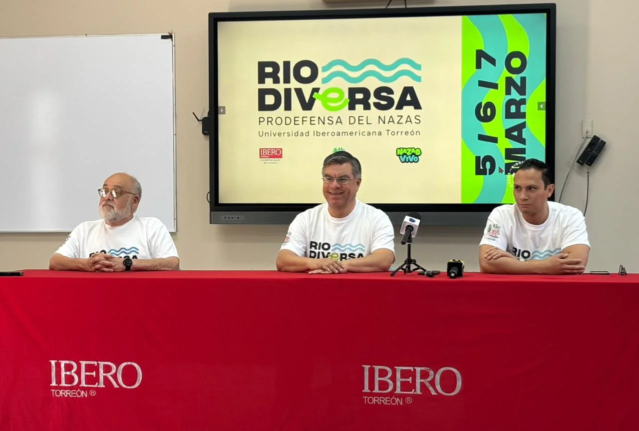 Convocan a “RIODIVERSA” en la Ibero Torreón para reflexionar sobre el ciclo del agua en La Laguna