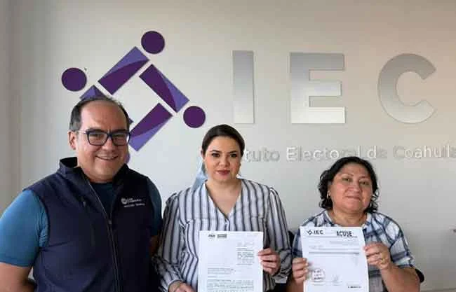 Maldonado explicó que los precandidatos han circulado en redes sociales una imagen donde aparecen ellos y una silueta de la Presidenta de la República
