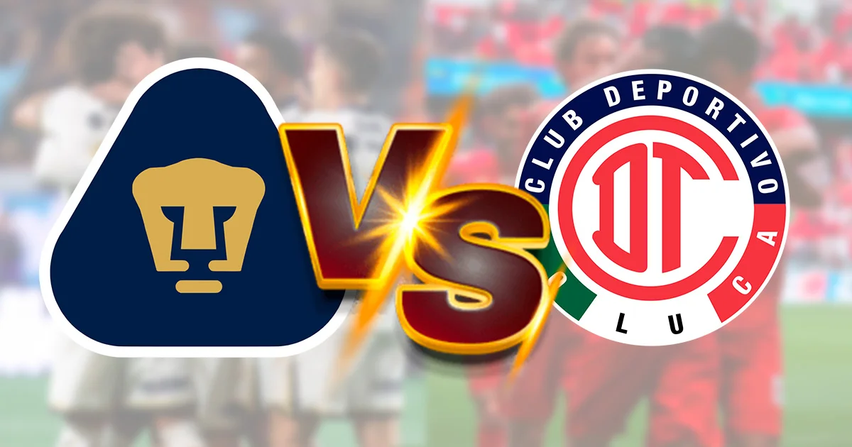 ¡Choque de invictos en CU! Pumas y Toluca prometen partidazo en la J9 en el Clausura 2026