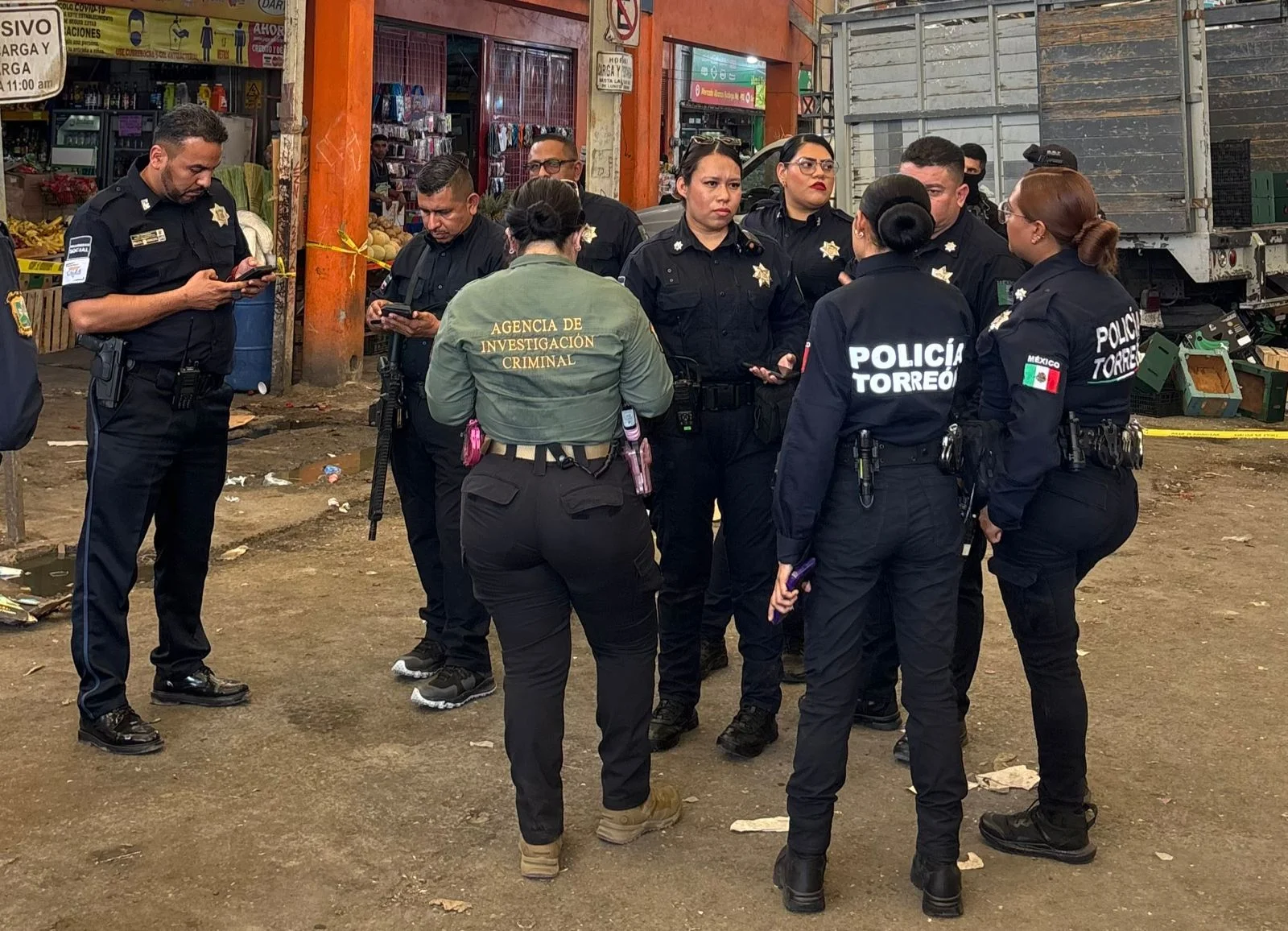 Detienen a responsables de hombre baleado en el Mercado Alianza de Torreón; móvil fue por deudas económicas