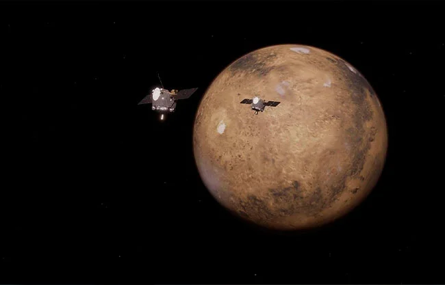 El "dúo dinámico" de la NASA inicia el rastreo del pasado acuático de Marte