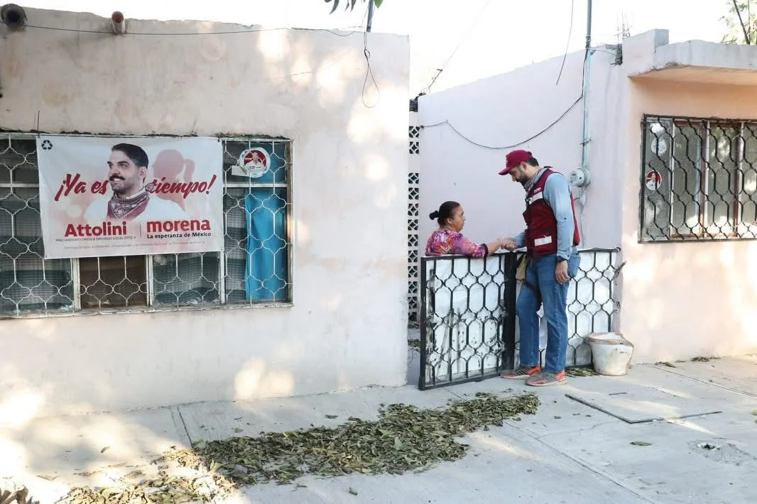 Attolini denuncia  intimidación y retiro de propaganda durante proceso interno de Morena