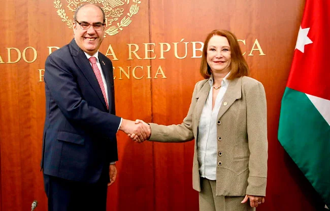 México y Jordania cierran filas por la diplomacia ante escalada en Medio Oriente