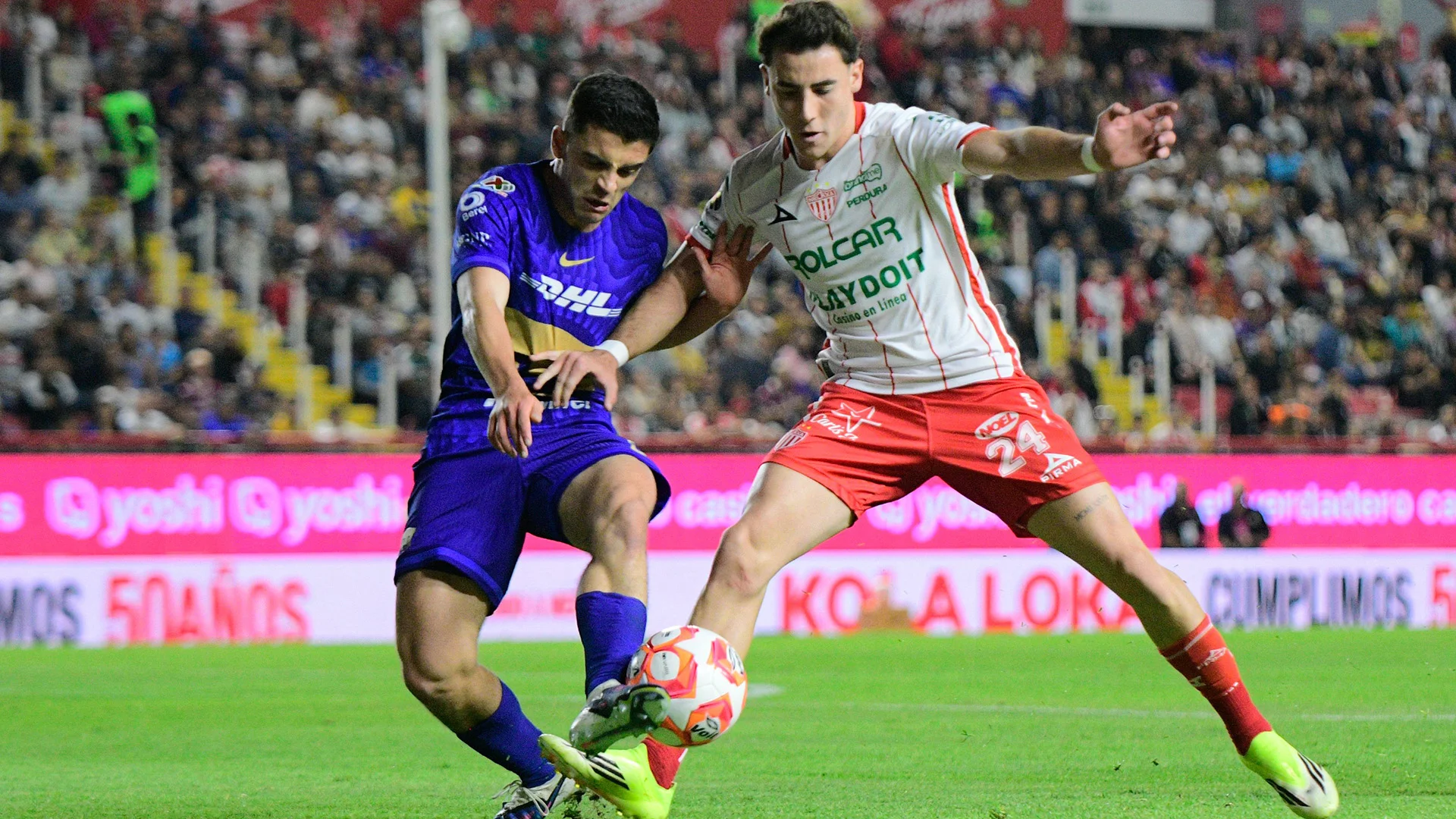 Pumas gana dramáticamente en casa de Necaxa con héroe inesperado