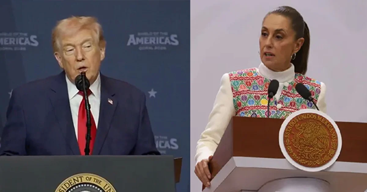 ‘Cabeza fría’: Sheinbaum evita hablar de declaraciones de Trump sobre México