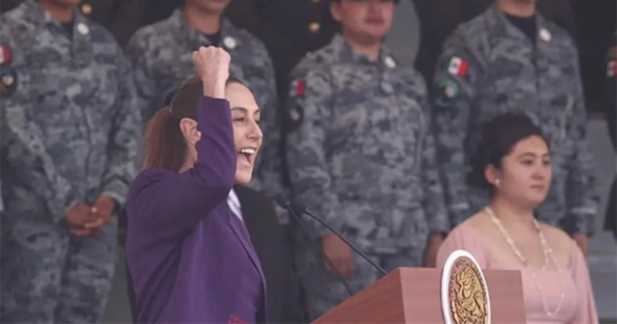 Sheinbaum promete erradicar acoso y discriminación contra mujeres militares