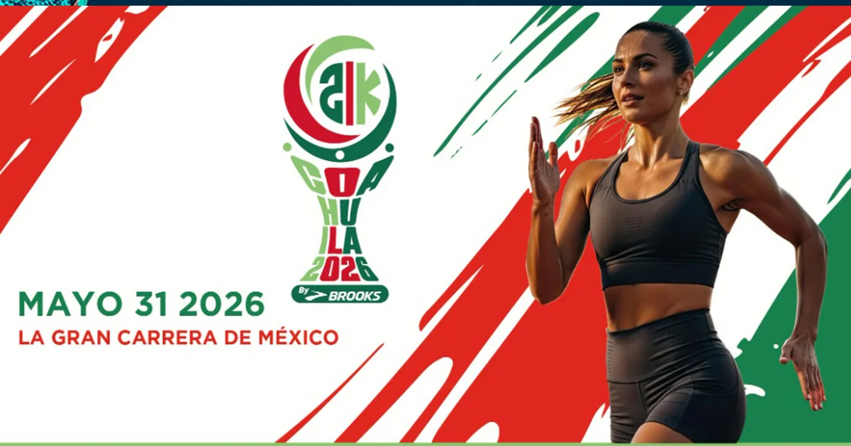 Presentan logo y playera oficial de la 21K Coahuila 2026