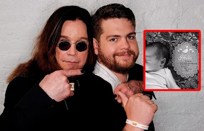 Jack Osbourne llama a su bebé Ozzy en honor a su padre