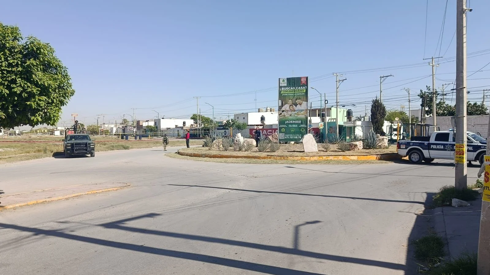 Localizan presunto artefacto explosivo en predio de Gómez Palacio