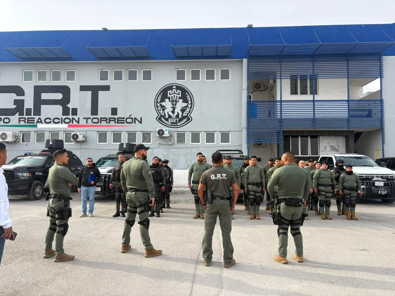 Comandante del GRT regresa a Torreón tras despliegue en el norte de Coahuila. Coordina operativos de seguridad con los tres órdenes de gobierno.