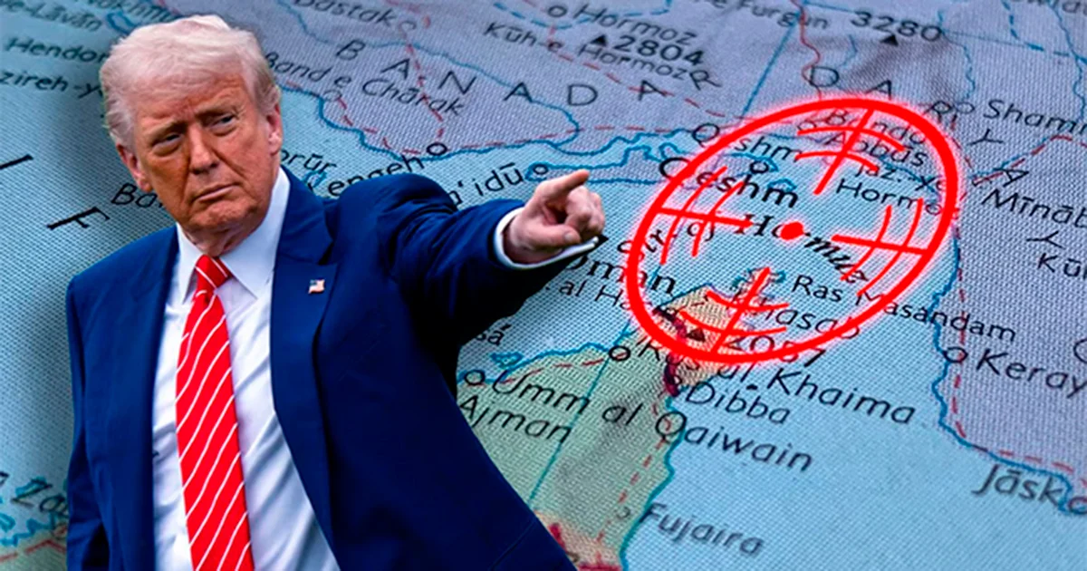 Trump promete ‘bombardear la costa’ para reabrir el estrecho de Ormuz