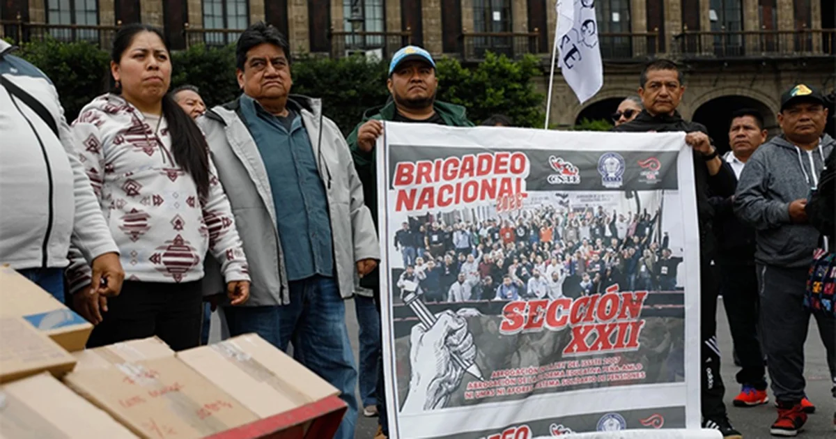 Miles de maestros de la CNTE en 20 estados se preparan para realizar un paro nacional de 72 horas para el 18, 19 y 20 de marzo