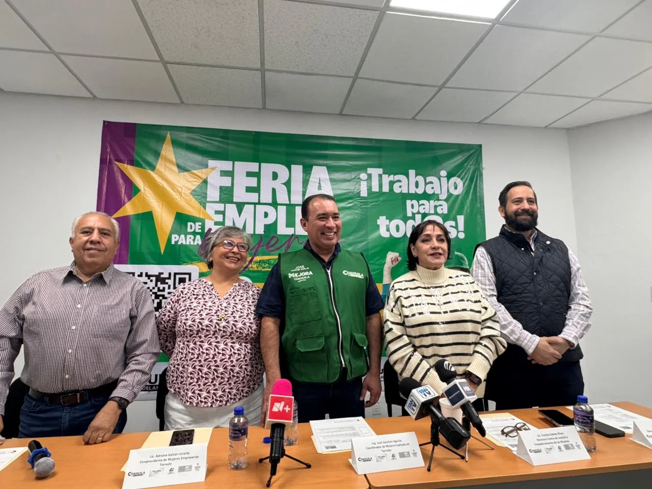Segunda Feria del Empleo en Torreón ofrece más de 450 vacantes con sueldos competitivos. Evento enfocado en mujeres, abierto a toda la población.