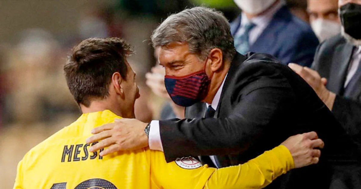 Joan Laporta abre las puertas a Messi tras su reelección en el Barcelona