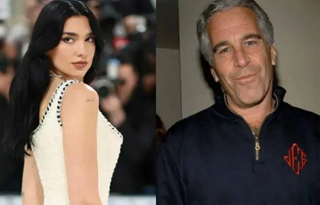 Dua Lipa se pronuncia sobre los crímenes de Jeffrey Epstein