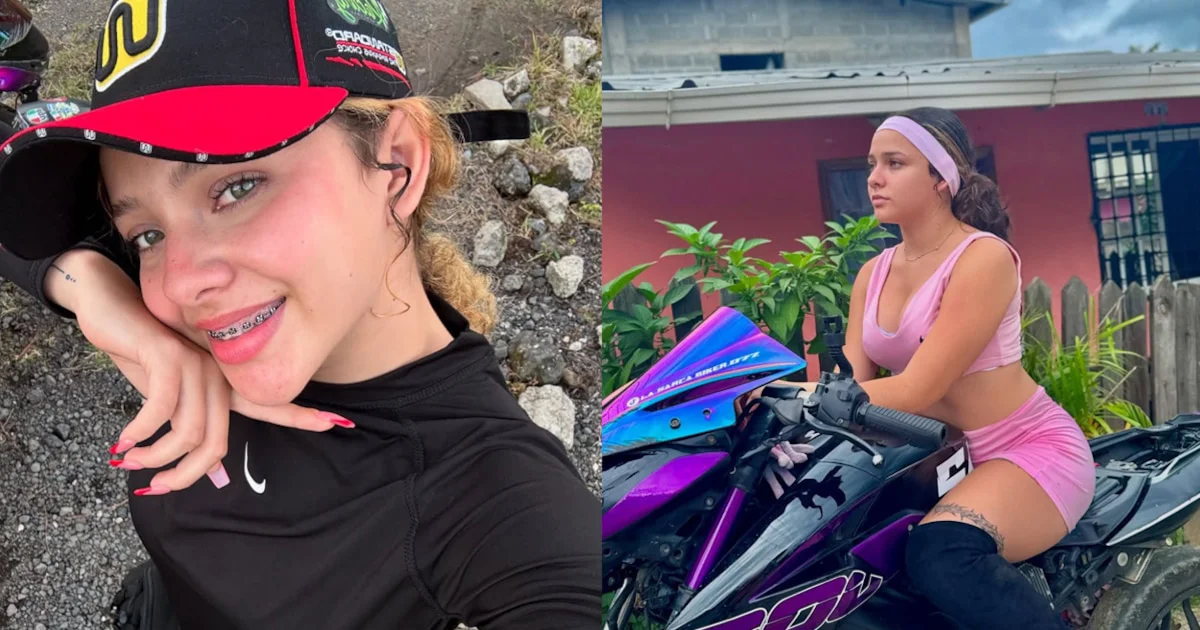 La influencer Sarca Biker se volvió tendencia tras la difusión de un video que generó debate
