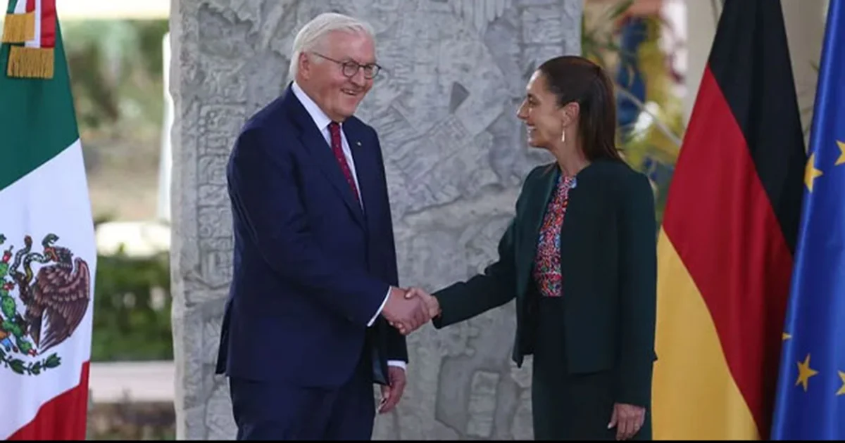 La visita oficial del mandatario alemán se da en el marco de la Convención Bancaria en Quintana Roo.