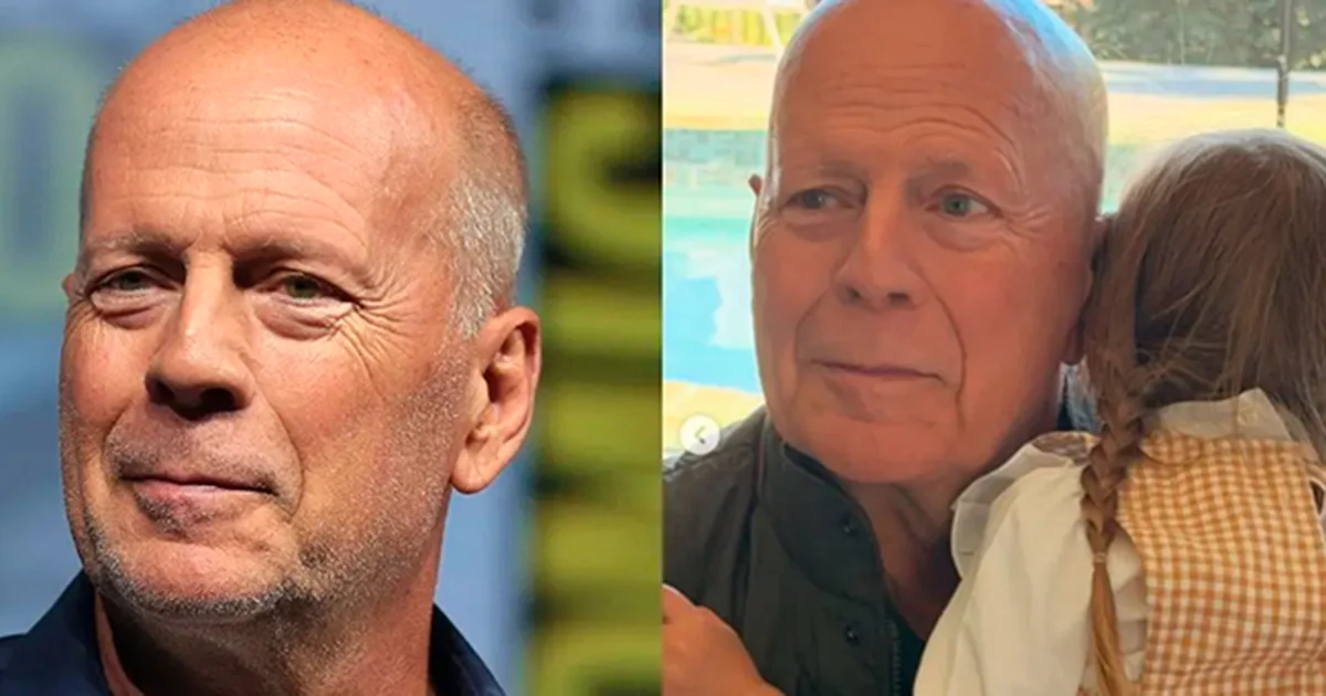 Bruce Willis reaparece en su cumpleaños; así luce en su lucha contra la demencia
