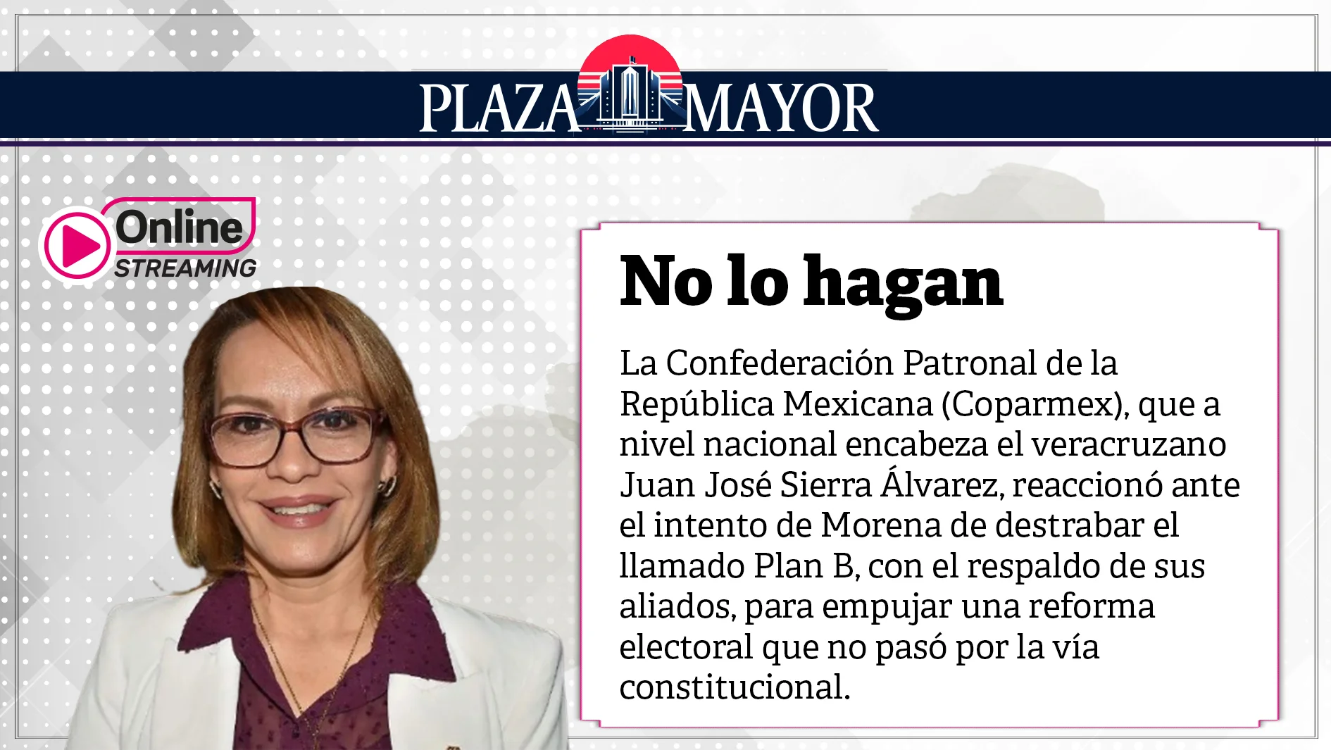 No lo hagan