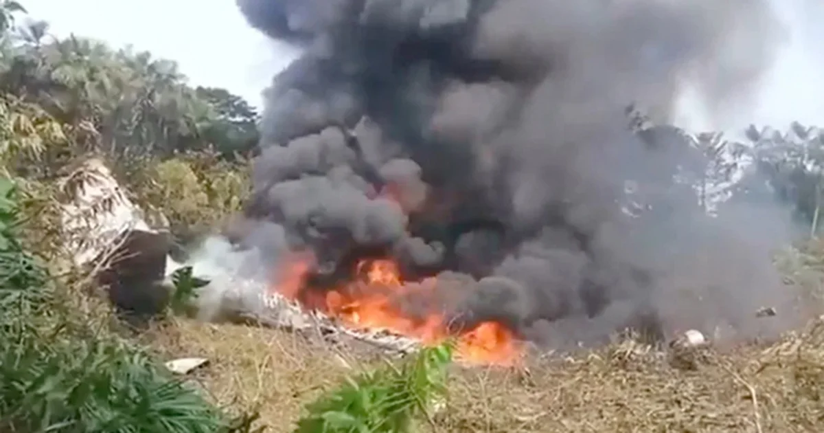 Avión militar Hércules con 125 personas se accidenta en Colombia: hay 48 sobrevivientes