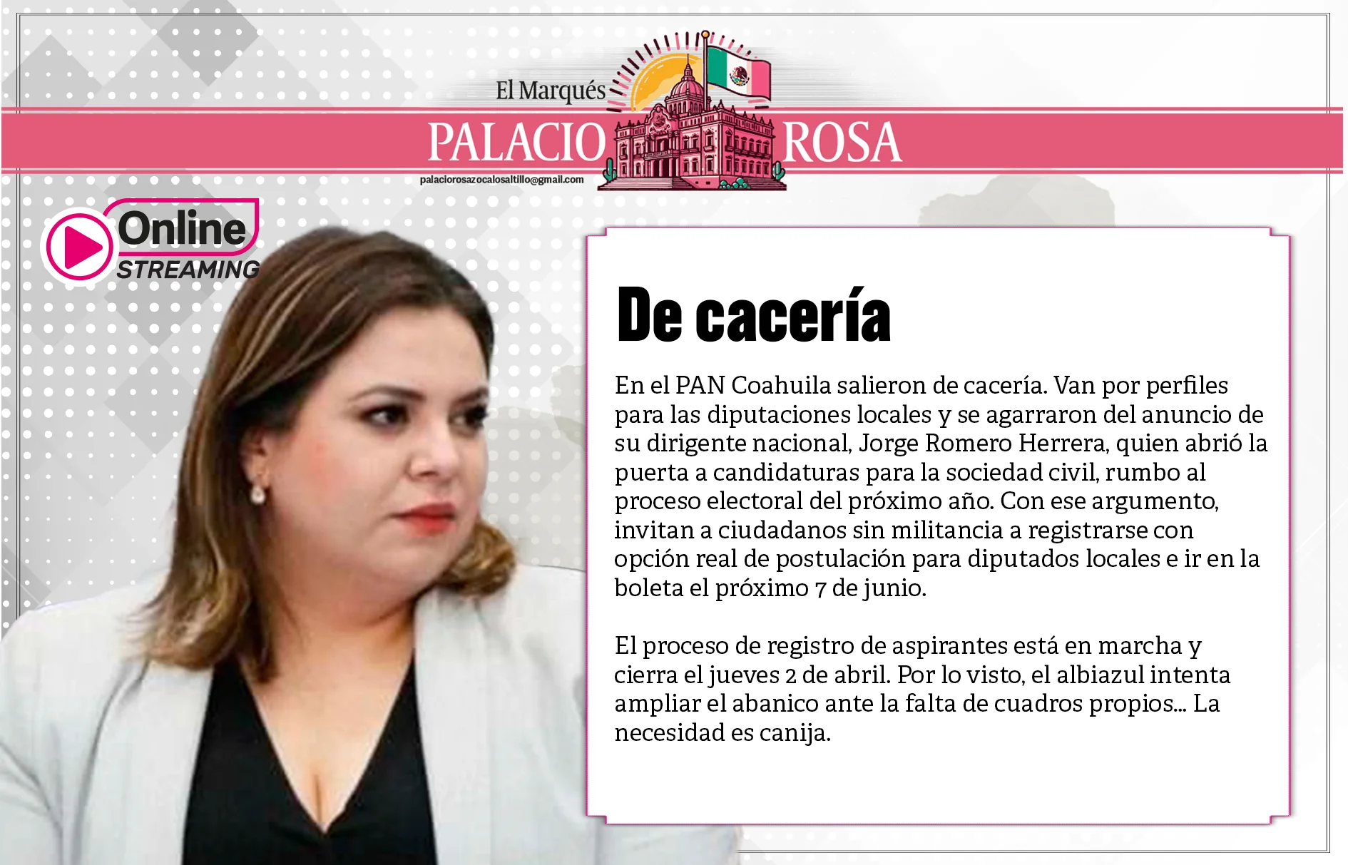 En el PAN Coahuila salieron de cacería