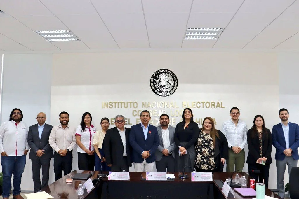 INE e IEC en Coahuila coordinan acciones para garantizar un proceso electoral local 2025-2026 transparente y con amplia participación ciudadana.