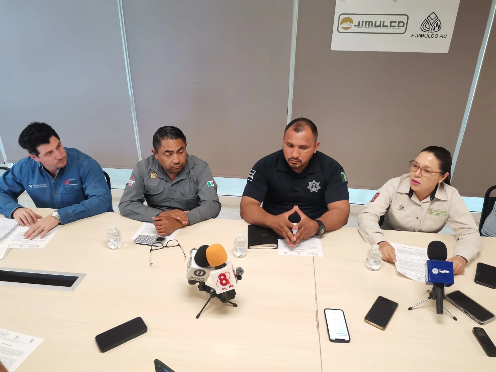 Autoridades implementan operativo de seguridad y protección ambiental en la Sierra de Jimulco durante el periodo vacacional, con participación de múltiples dependencias.
