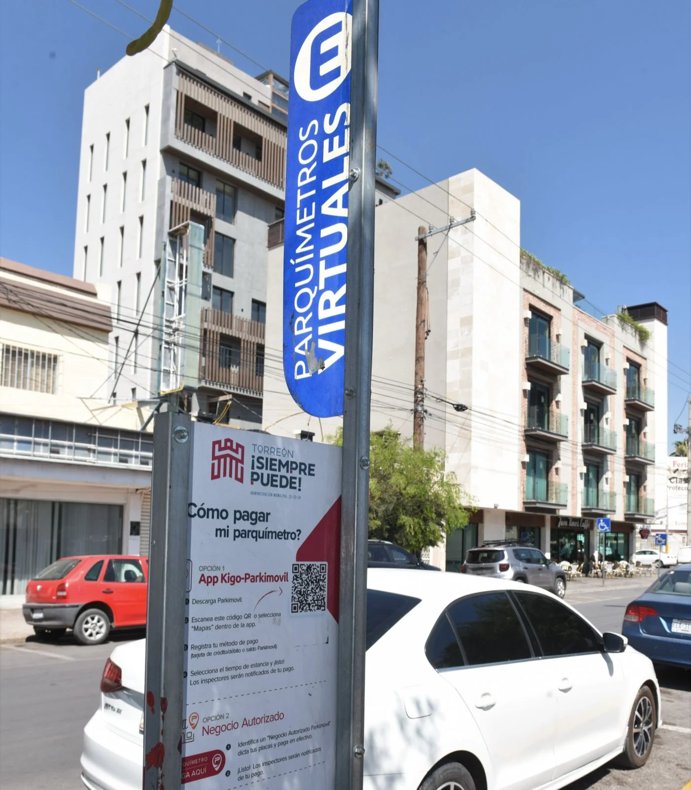 Suspenderán cobro de parquímetros en Torreón