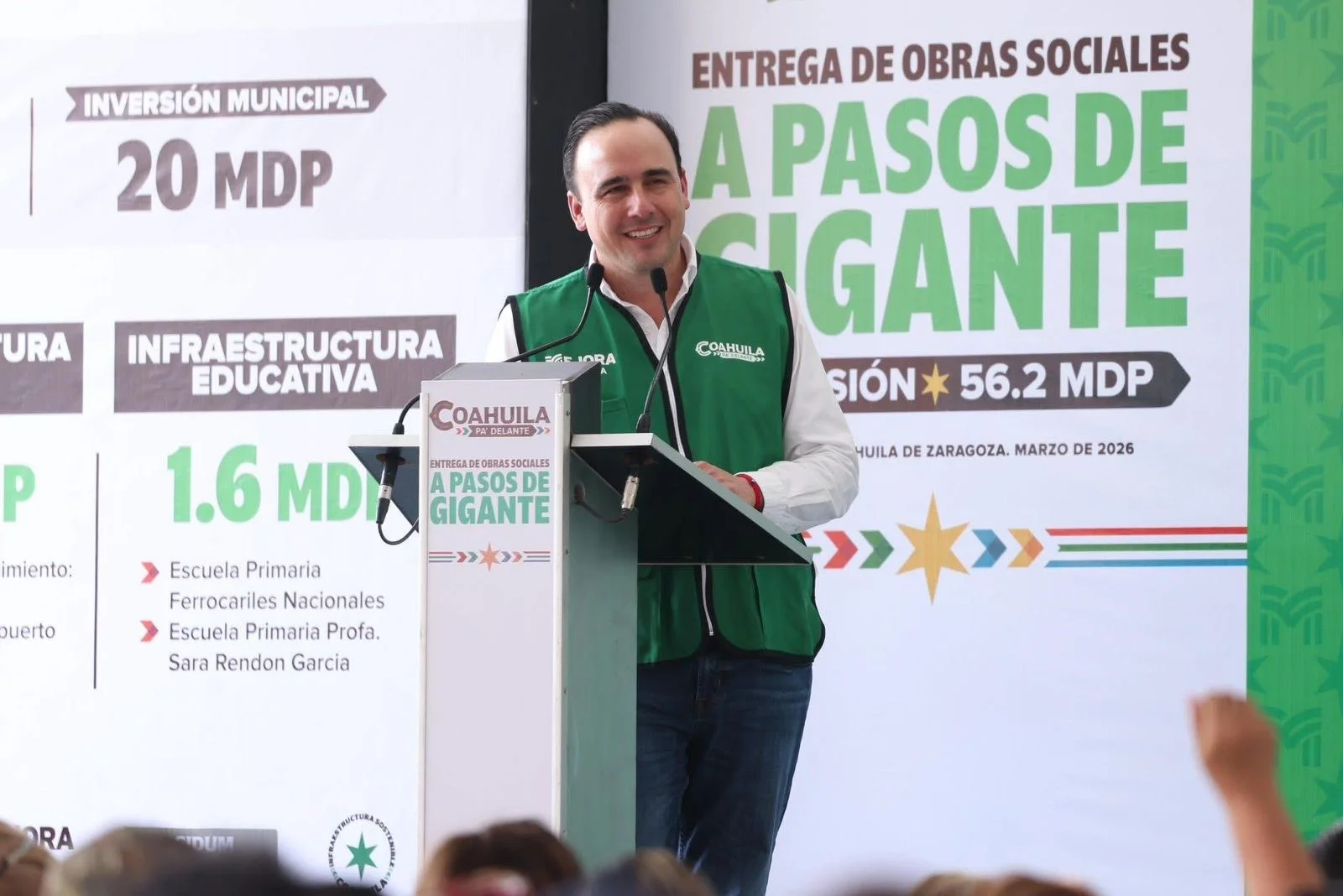 Marzo en Coahuila: balance de obras, programas y proyectos que mejoran la calidad de vida de las familias en todo el estado.