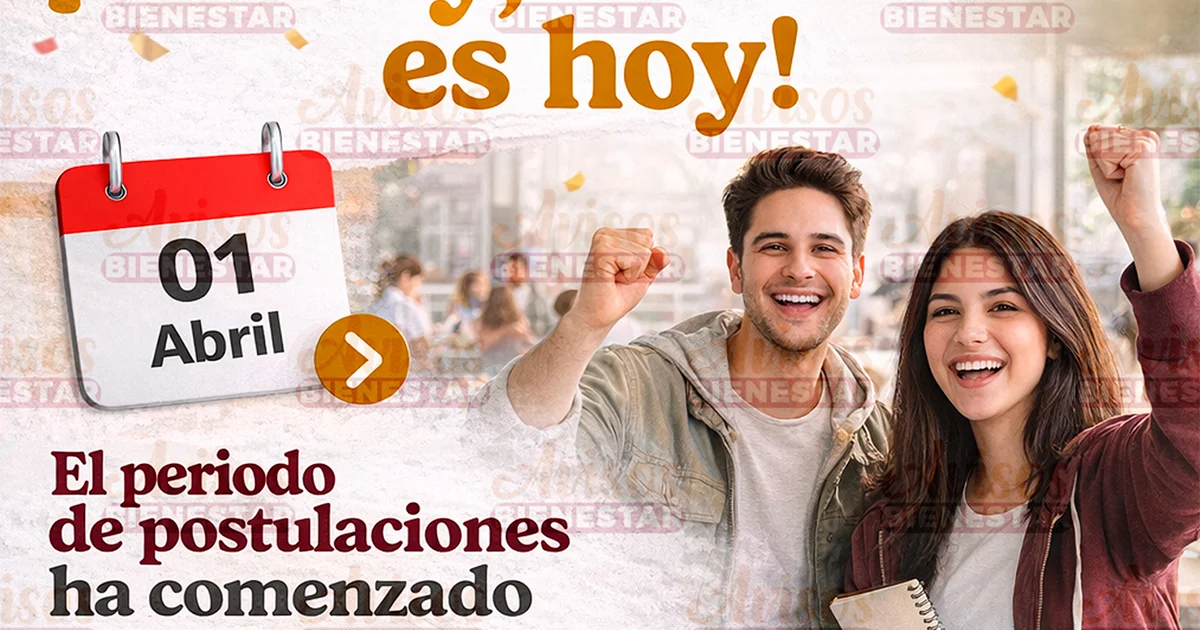 El programa de Jóvenes Construyendo el Futuro 2026 brinda un apoyo económico que supera los 9 mil pesos al mes, pero ¿cómo registrase?