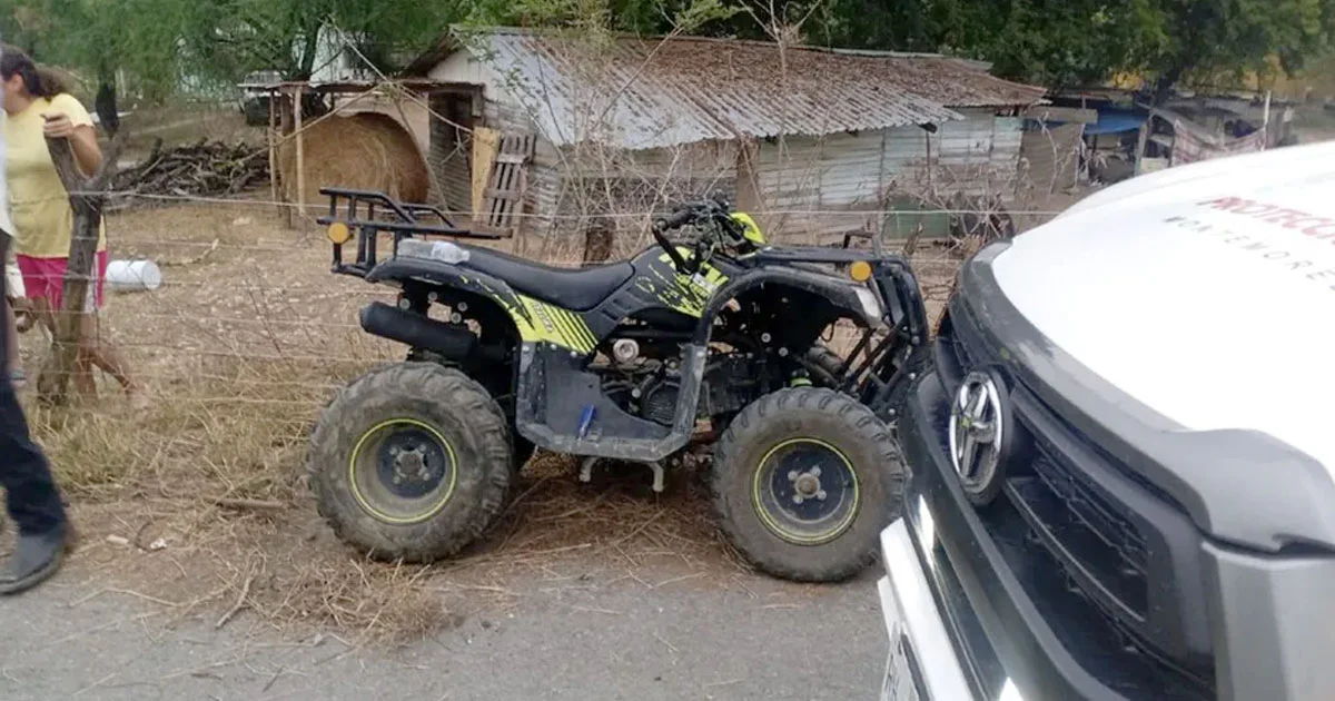 Volcadura de cuatrimoto en Montemorelos deja tres adolescentes heridas; una está grave