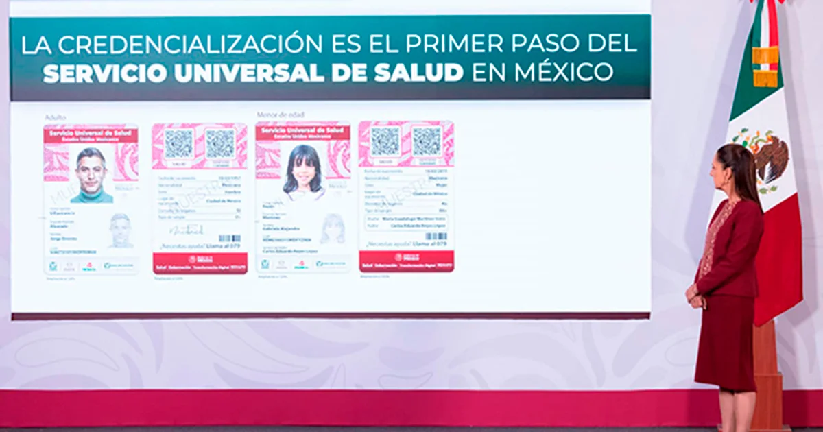 La Jefa del Ejecutivo Federal explicó que para la implementación se contará con bases de datos compartidas