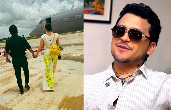 Christian Nodal asegura que Ángela Aguilar ‘lo ha salvado’: ‘Es la única que no me ha pedido nada a cambio’