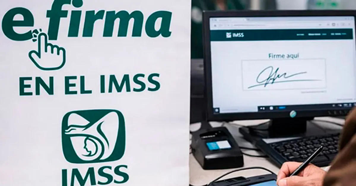 La e.firma será requerida en el IMSS para realizar trámites digitales de manera segura, conoce en qué casos será necesarios.