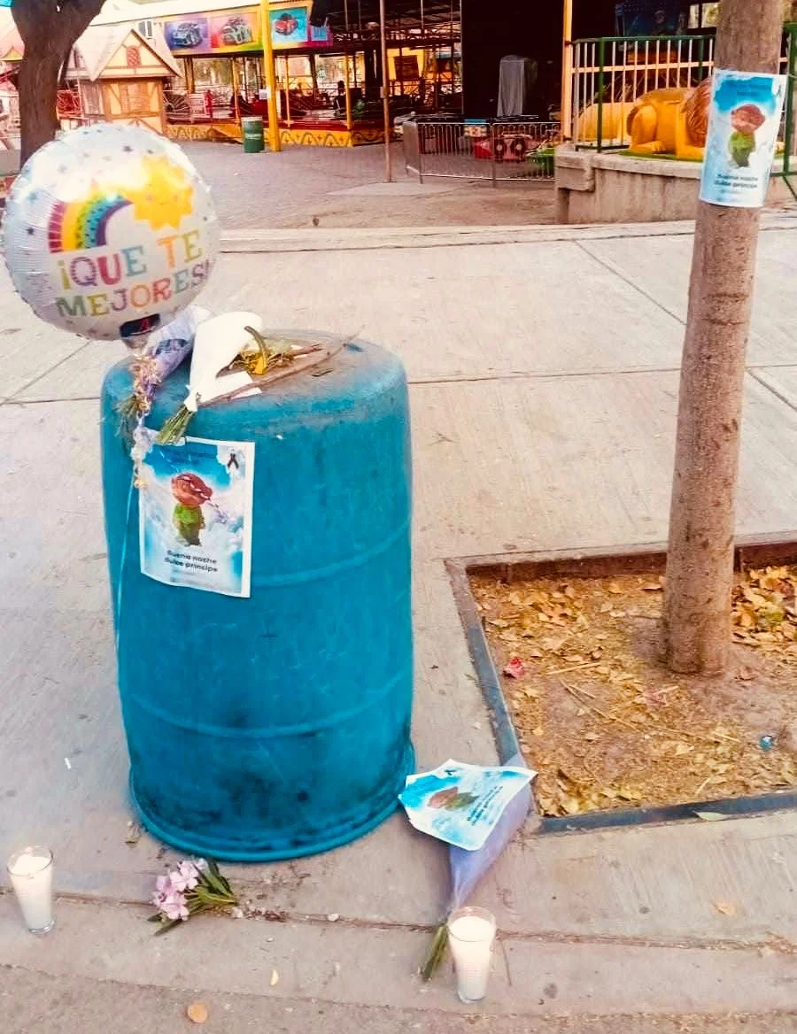 Laguneros rinden homenaje a “Tontín” tras acto de vandalismo en el Bosque Venustiano Carranza