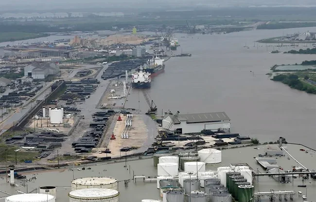 Un derrame de diésel se registró este domingo procedente de las instalaciones de Pemex en la refinería Deer Park sobre el Canal de Navegación de Houston