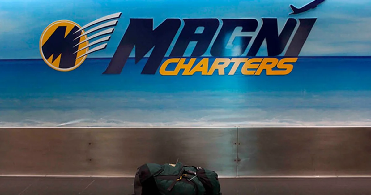 Magnicharters canceló el sábado sus operaciones y advirtió que la suspensión se extenderá por dos semanas
