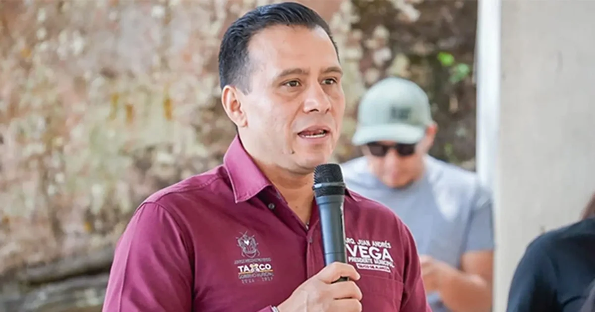 García Harfuch reconoció que Juan Andrés Vega Carranza ha sido señalado en 2025 y 2026 en narcomantas de supuestos vínculos con la delincuencia
