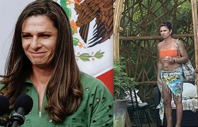 Captan a Ana Guevara en resort de lujo mientras persisten señalamientos por desfalco a Conade