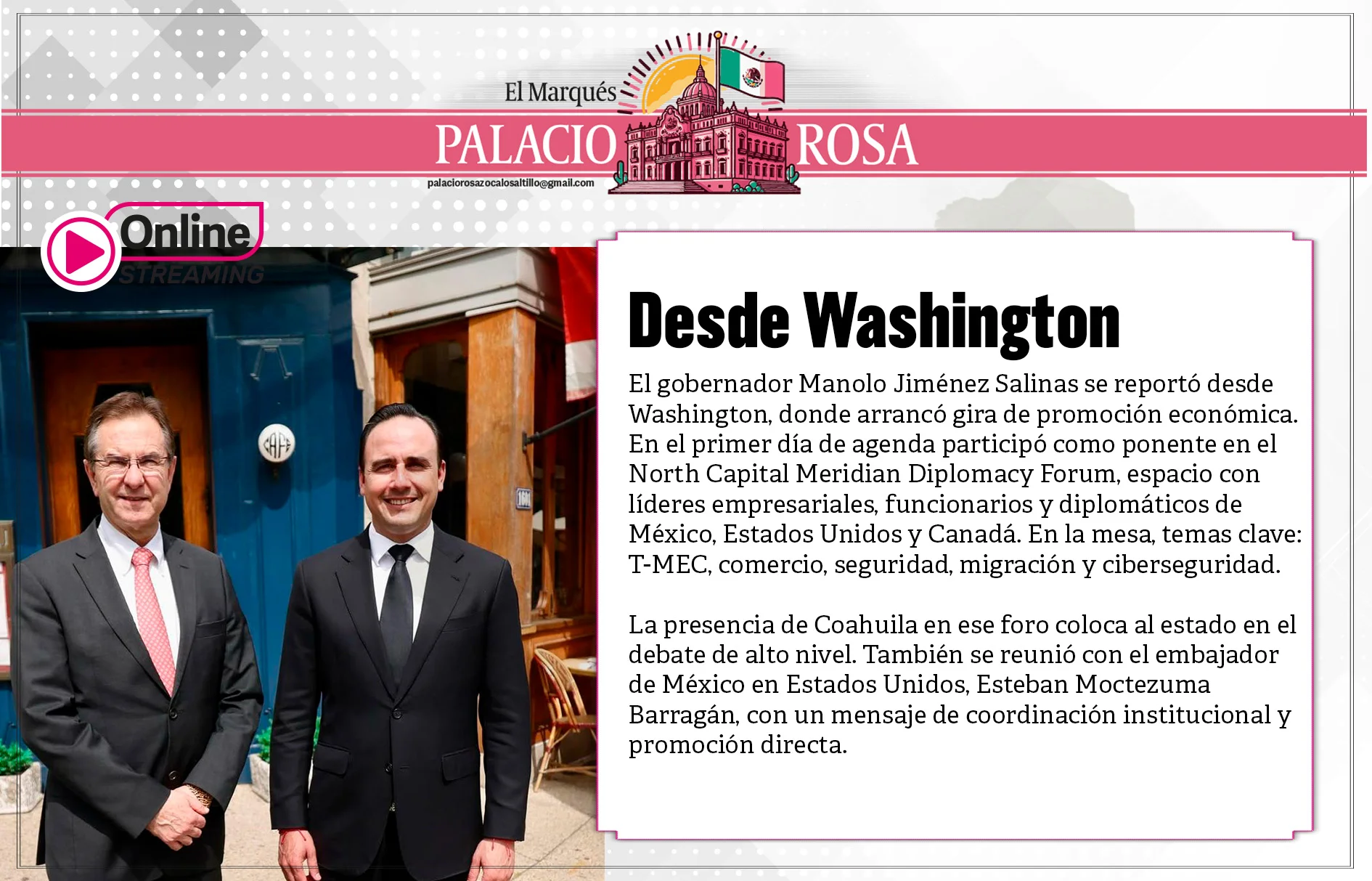 Desde Washington