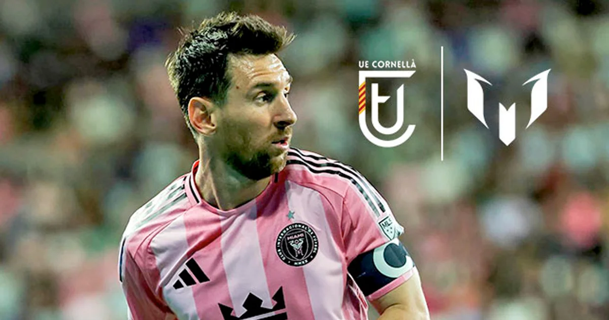 Messi adquiere el UE Cornellà, club de Tercera RFEF, reforzando su vínculo con el fútbol formativo de Barcelona y su apuesta por el talento local.