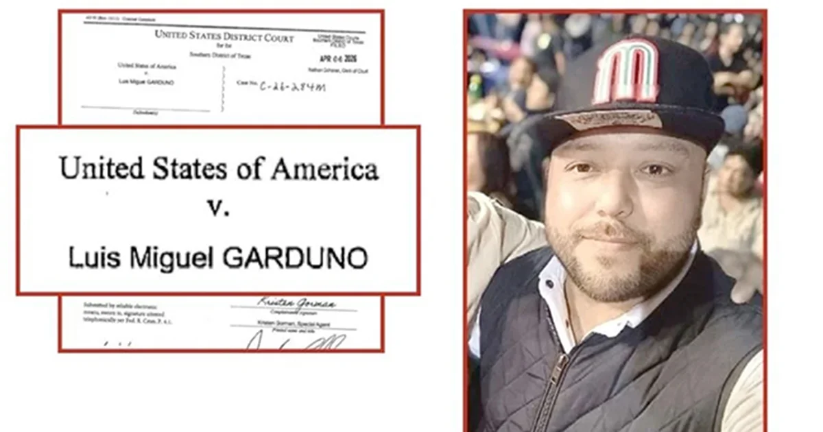Detienen en Texas a Luis Miguel Garduño, funcionario de Matamoros, con 11 kilos de cocaína; confiesa ante la DEA que traficaba la droga