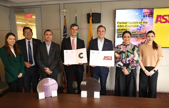 Universidad de Arizona visitará Coahuila para proceso de clúster de semiconductores