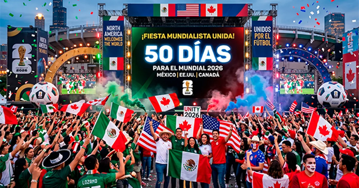 A 50 días del Mundial, México desborda pasión, mientras EU y Canadá viven en la indiferencia