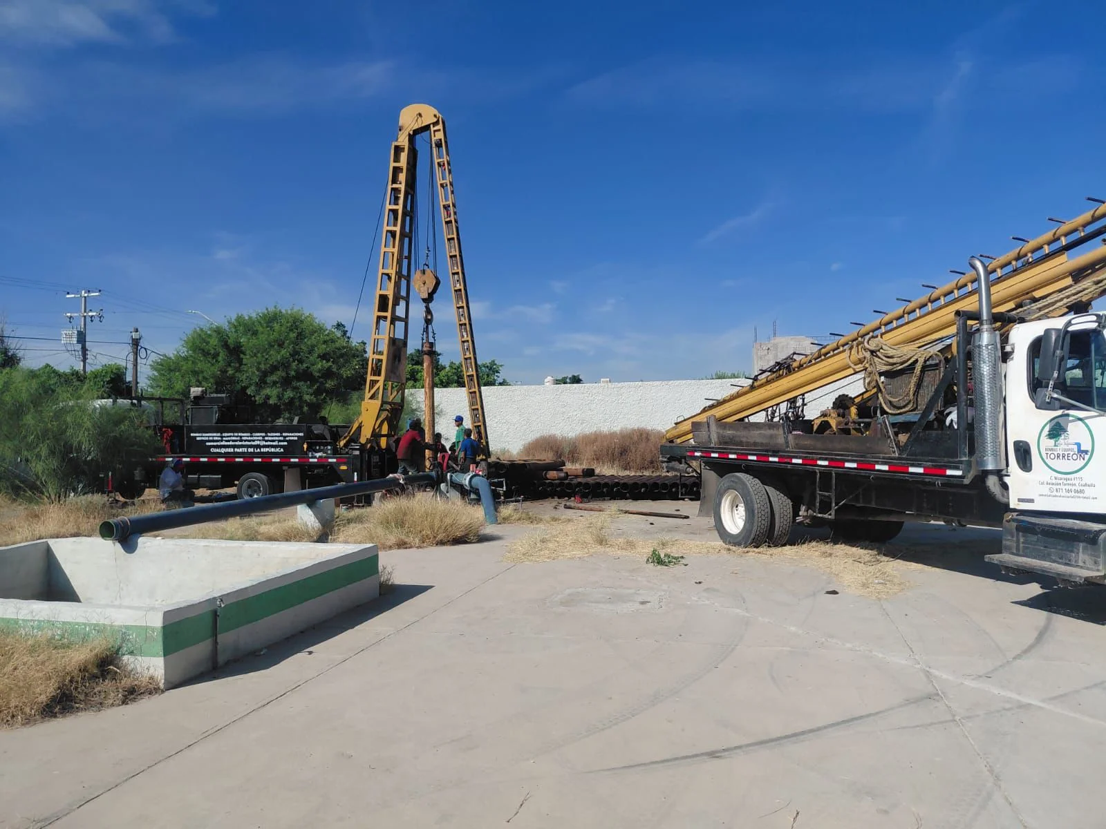 Restablecen operación de bomba 27R y normalizan suministro de agua en colonias de Torreón